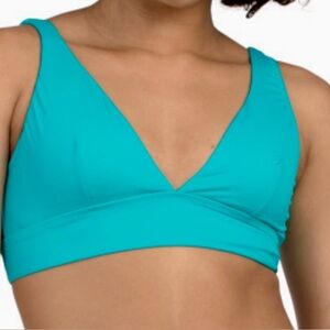 NWT Tommy Bahama Palm Modern OTS V-Neck Bikini Top S/P